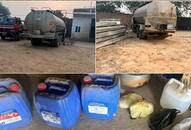 CID caught synthetic milk factory in deeg Rajasthan zrua