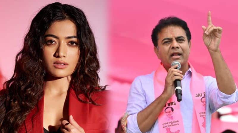 Telangana minister KT Rama Rao (KTR) react to Rashmika Mandanna's deep fake video RMA