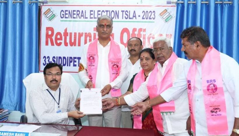 2004 నుండి సిద్దిపేట నుండి హరీష్ రావు వరుస విజయాలు: 2018లో రికార్డు మెజారిటీ