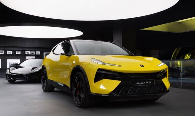 British car lotus enter India with Eletre Electric SUV vehicle with Rs 2 55 crore ckm