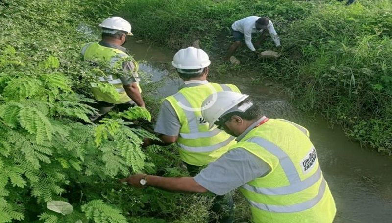 Farmers Faces Problems for Chemical Waste Water from Cement Factory in Kalaburagi grg 