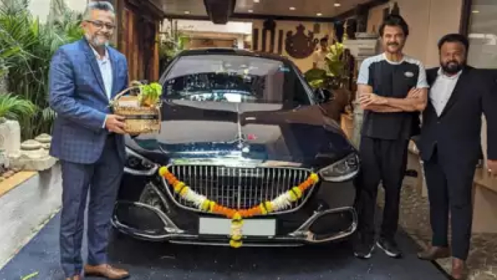 Bollywood Actor Anil Kapoor brings a Mercedes Maybach S 580 in Diwali