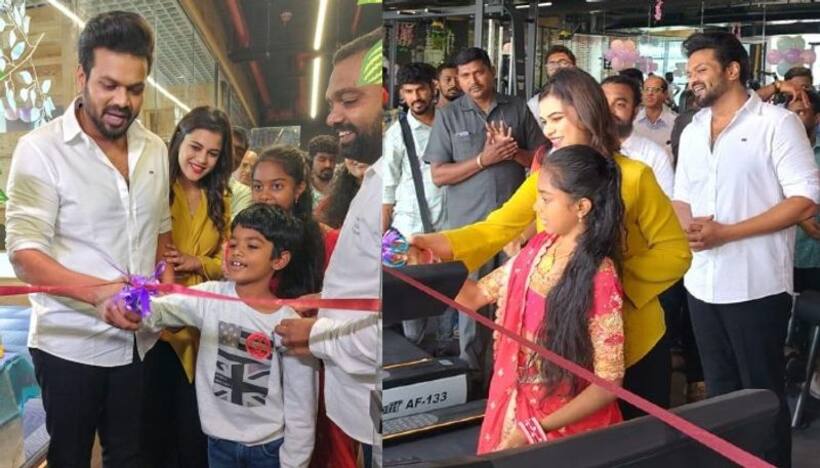 జిమ్ ను ప్రారంభించిన మంచు మనోజ్   మౌనికా దంపతులు.. ప్రత్యేకతలు ఏంటంటే?