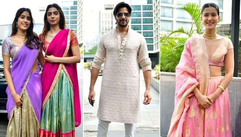 Dhanteras 2023: Janhvi Kapoor to Sidharth Malhotra, celebs attend Dharma Productions puja RKK