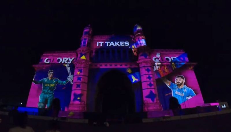 Diwali meets Cricket World Cup: A spectacular celebration of light and sound at Gateway of India (WATCH) snt