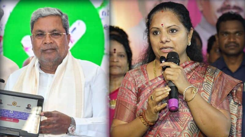 Karnataka CM Siddaramaiah has no right to criticize KCR, Kalvakuntla Kavitha hits back RMA