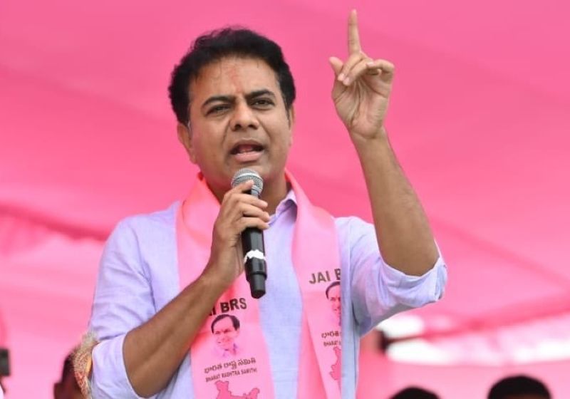 Chandrababu Stopped Vizag Steel Plant Privatisation With 16 MP Seats : BRS Working President KTR AKP