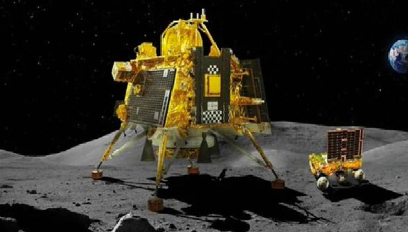 Chandrayaan 3 rover lands in 385 crore year-old crater on the Moon mrq