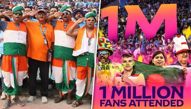 ICC welcomes one-millionth fan as ODI World Cup 2023 on track to break attendance records snt