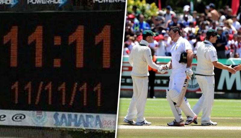 Numerical coincidence: When South Africa needed 111 runs to beat Australia on 11.11.11 at 11:11 am snt