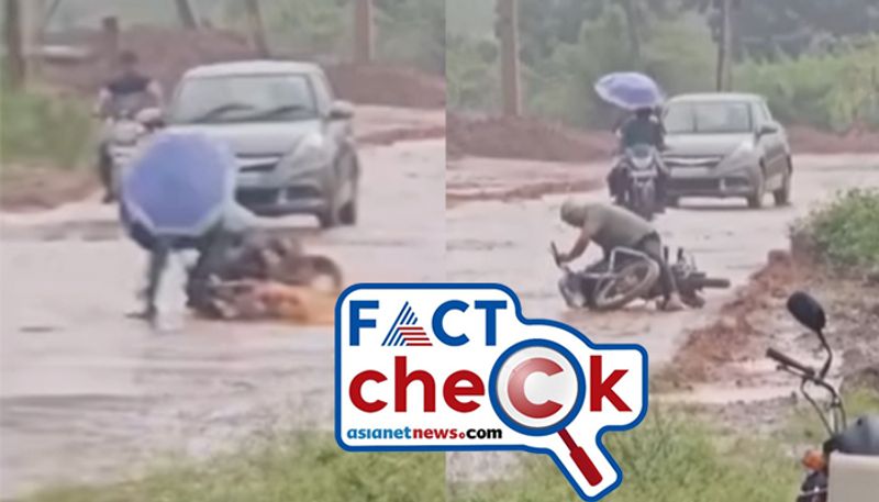 Viral video of road from Telangana sharing as in Kerala fact check jje 