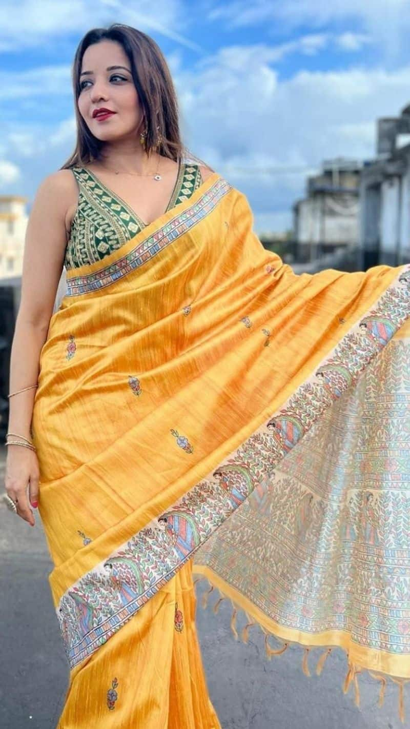 Monalisa 8 New stylish saree wear for Diwali 2023 ZSCA