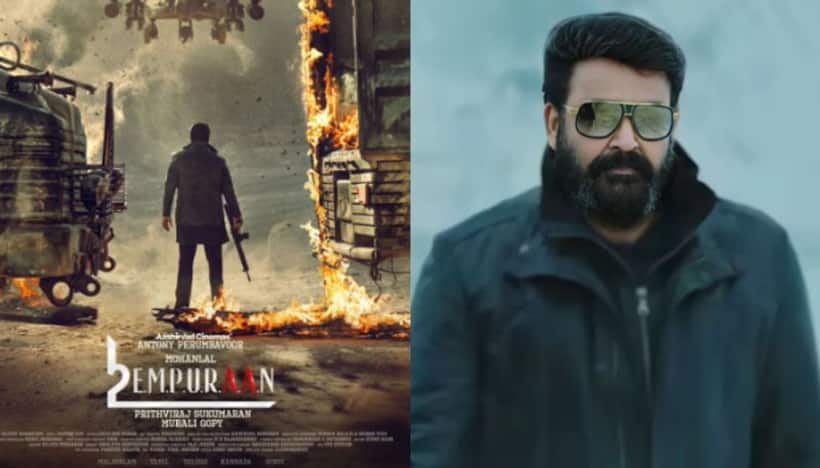 L2E  Empuraan: First look poster of Mohanlal Prithviraj starrer out; Read