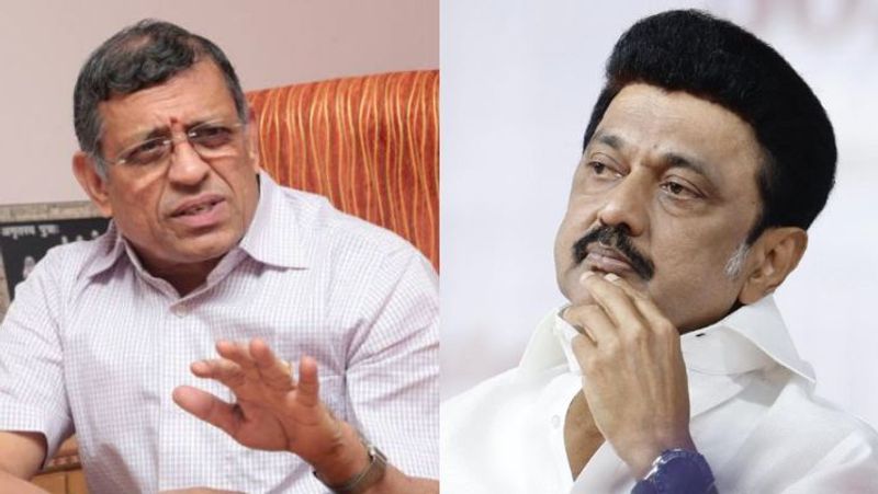 Gurumurthy lashed out at the DMK and its allies-rag