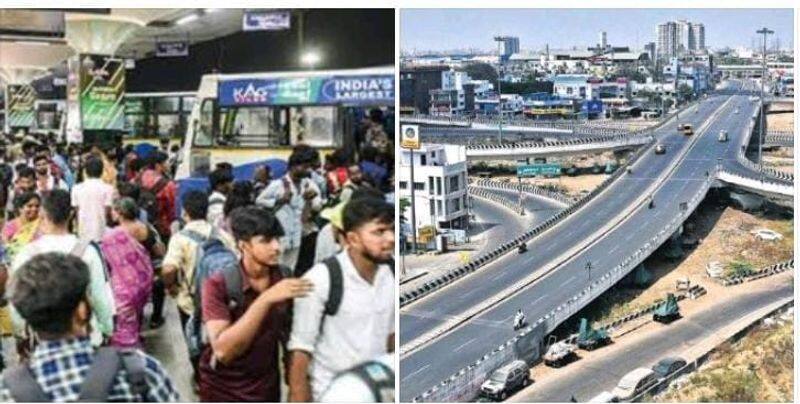 Chennai is deserted as lakhs of people go out on the occasion of Diwali KAK