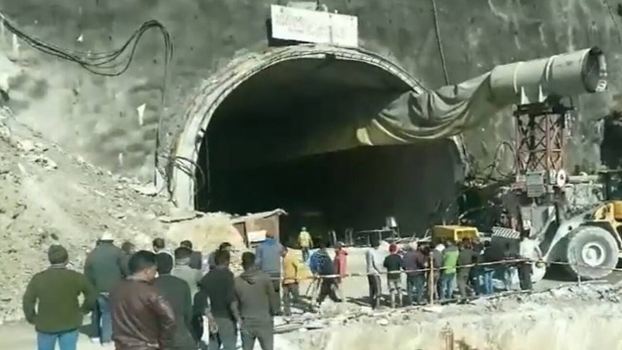 Uttarkashi tunnel collapse: Rescue operation halted as auger machine hits snag