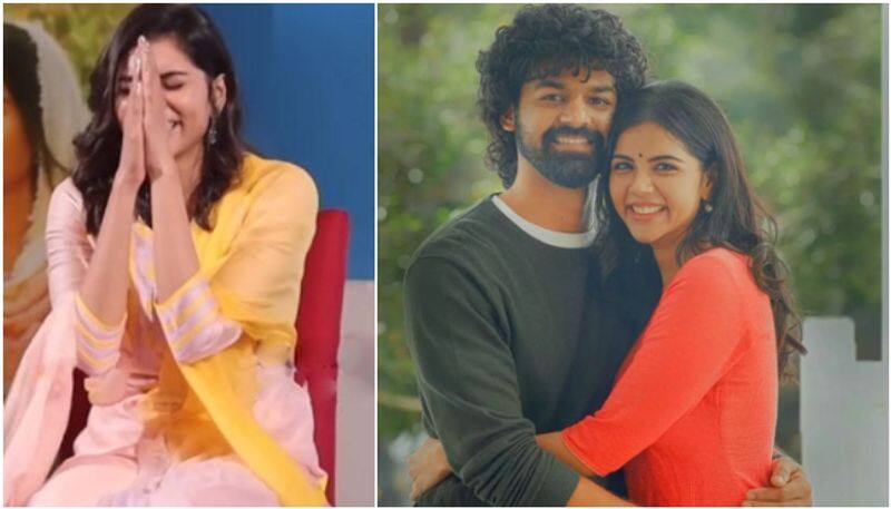 kalyani priyadarshan requested to interviewer not ask about pranav mohanlal vvk