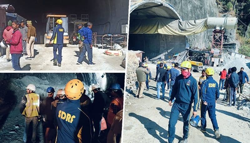 Under Construction Tunnel Collapses In Uttarakhand, 40 Workers Feared Trapped sgb