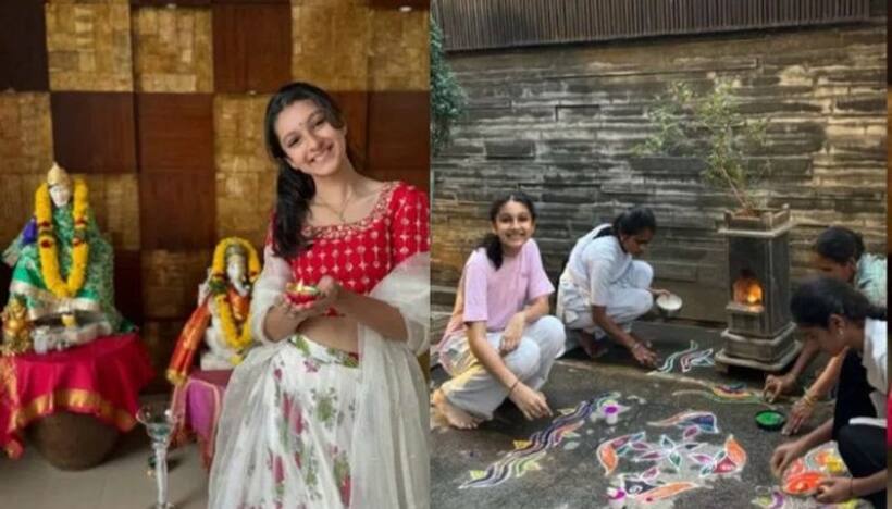 మహేష్ బాబు ఇంట స్పెషల్ గా దీపావళి సెలబ్రేషన్స్, మరింత స్పెషల్ గా సితార పాప.. 