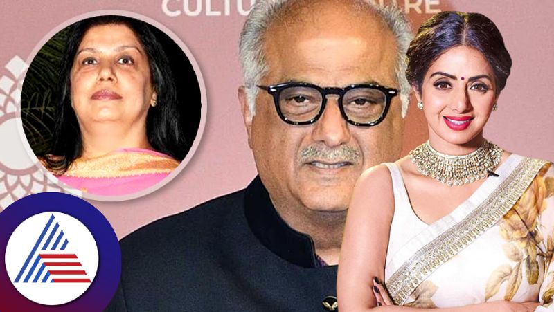 Producer Boney Kapoor married actress Sridevi in 1996 after Mr India Movie srb