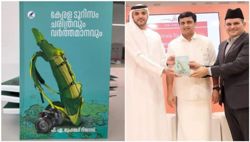 kerala minister Mohamed Riyas released his milestone book at the 2023 Sharjah International Book Fair btb