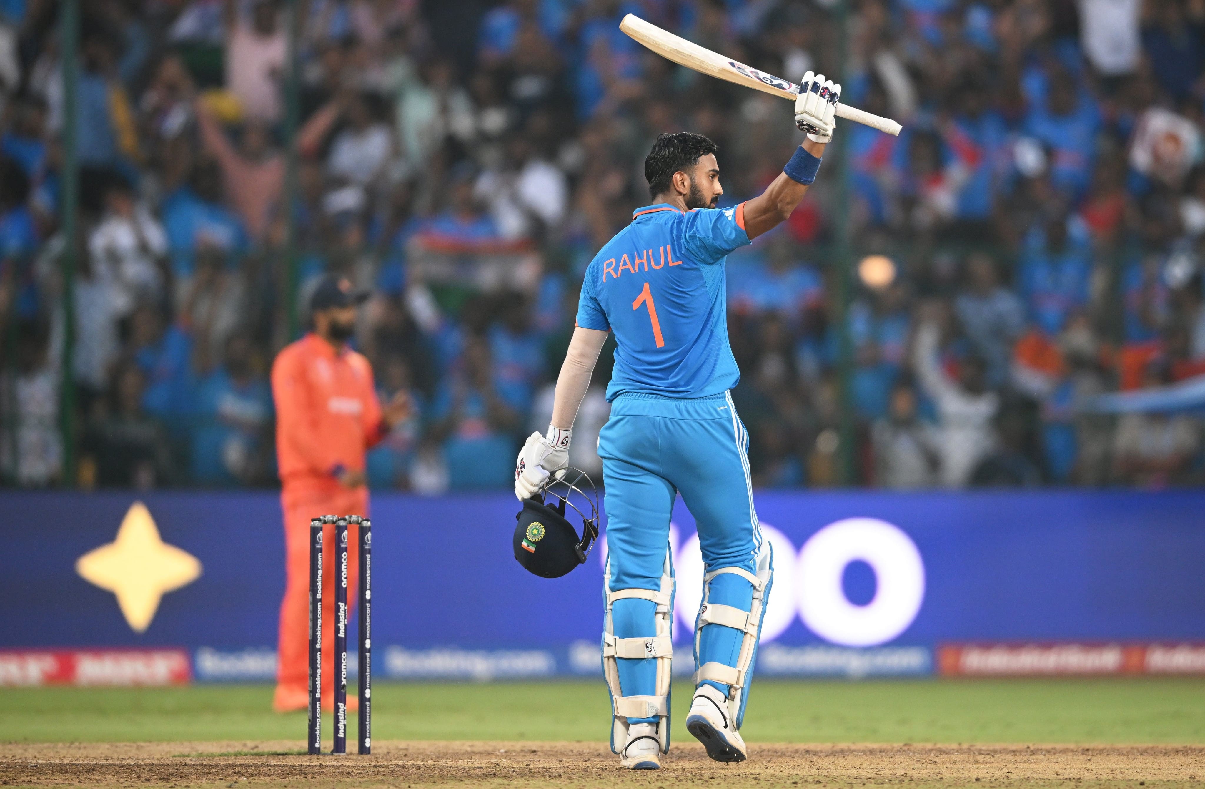 KL Rahul Breaks Rohit Sharma Record Of Fastest Century In ODI World Cup KRJ