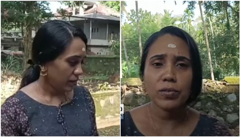 woman alleged that panchayat vice president slapped her face joy