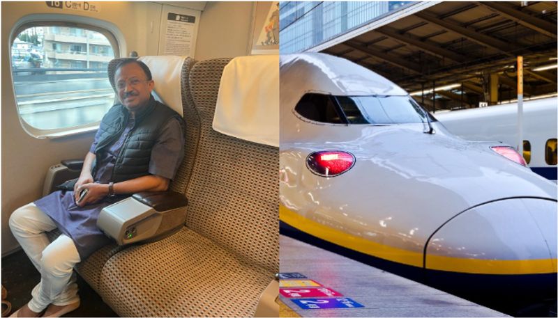 minister V Muraleedharan wrote bullet train journey  experience in Japan prm