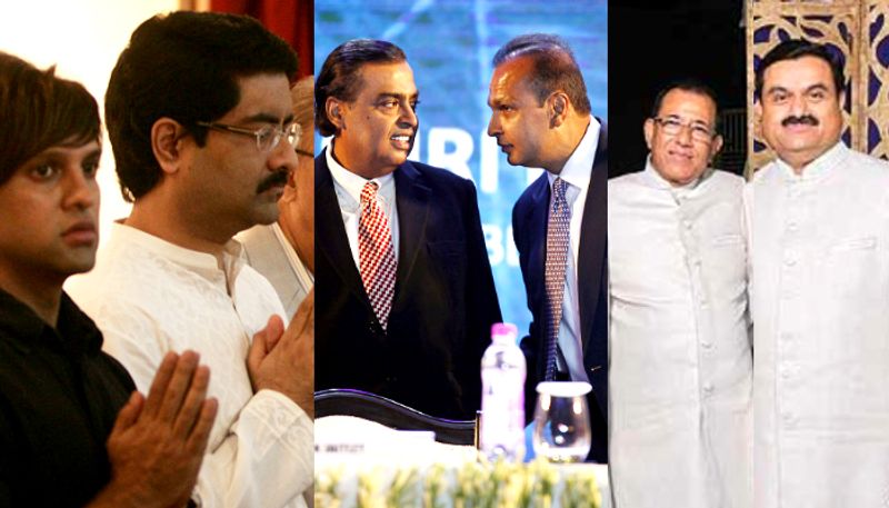 Ambani to Birla Richest siblings of Indian billionaire businessmen