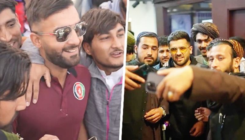 Afghanistan players receive heroes welcome after spirited show in ODI World Cup 2023 (WATCH) osf