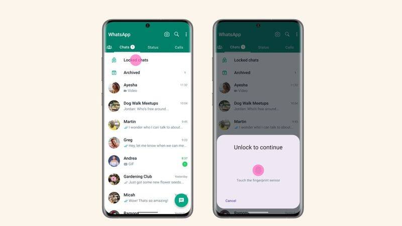 WhatsApp working on secret code feature for locked chats sgb