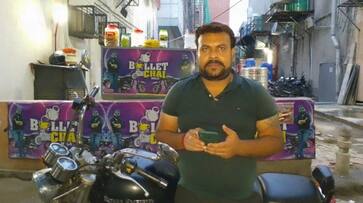 success story of Abhishek Bhardwaj bank manager turned bullet chaiwala zkamn