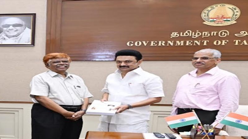 One man committee headed by justice chandru submit its report on juvenile homes to mk stalin smp