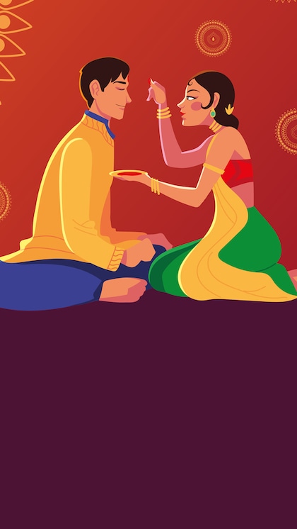 <p>भाई दूज का पर्व 15 नवबंर को धूमधाम से मनाया जाएगा। बहने भाई को कुमकुम का टीका कर लंबी उम्र की कामना करती है। अगर आप भाई दूज में सुंदर लगना चाहती हैं तो ये मेहंदी डिजाइन जरुर लगाएं। </p>
