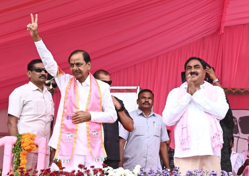 తెలంగాణలో కాంగ్రెస్ గెలిస్తే రైతుబంధు మాయం: పాలకుర్తి  సభలో  కేసీఆర్