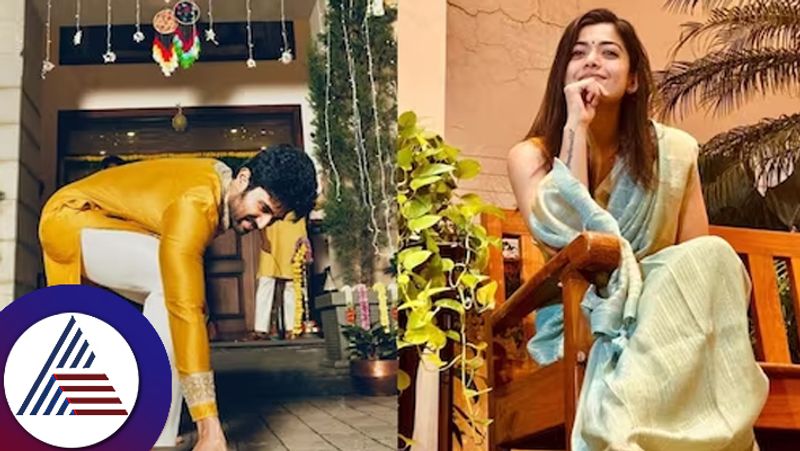 Rashmika Mandanna Celebrates Diwali With Vijay Deverakonda Amid Deepfake Row suc