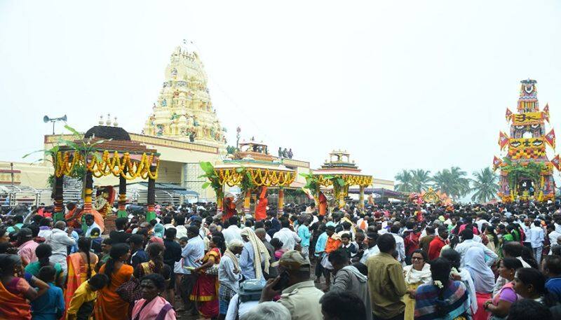 Diwali Fair Celebration at Mahadeshwar Hill in Chamarajanagara grg 