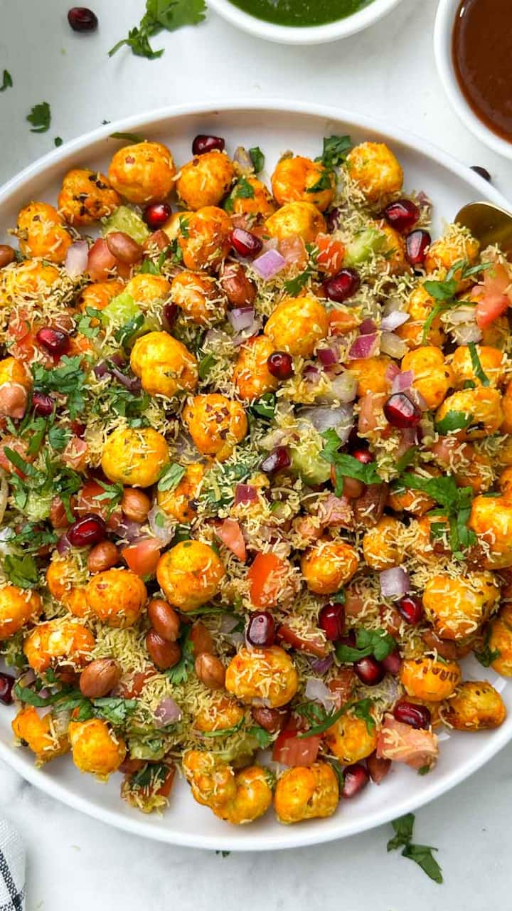 Spicy Makhana Chaat Try this delicious recipe this Navratri iwh