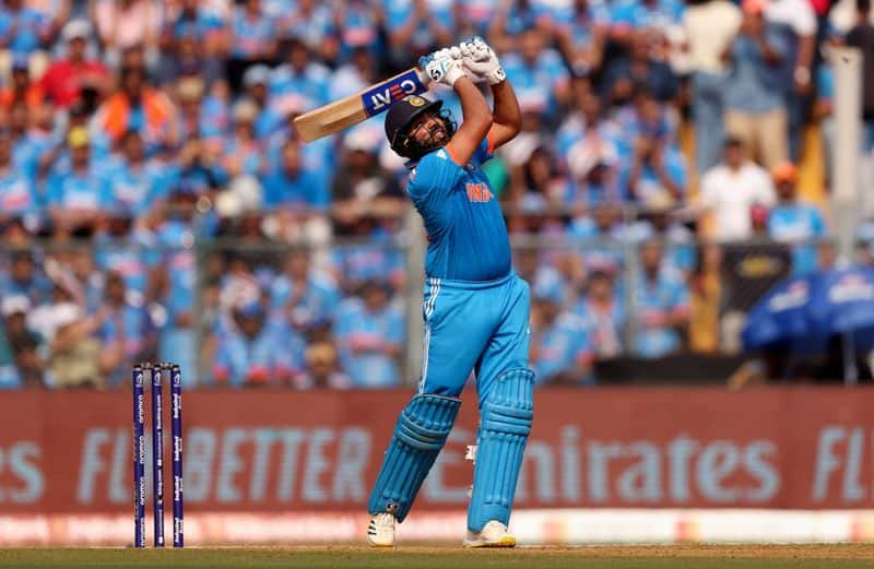 Rohit Sharma breaks Chris Gayle unique record become batter to hit most sixes in ODI World Cup history kvn