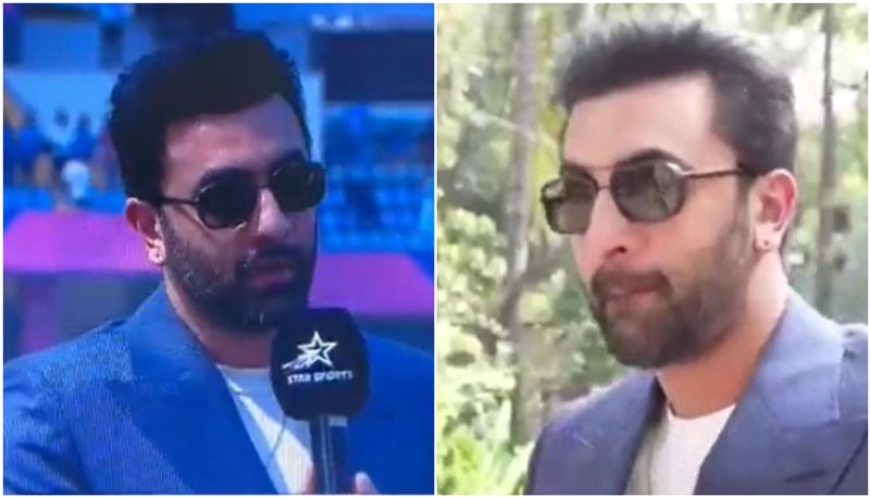 ICC Cricket World Cup 2023: Ranbir Kapoor graces Wankhede; backs team India in IND vs NZ semi final SHG