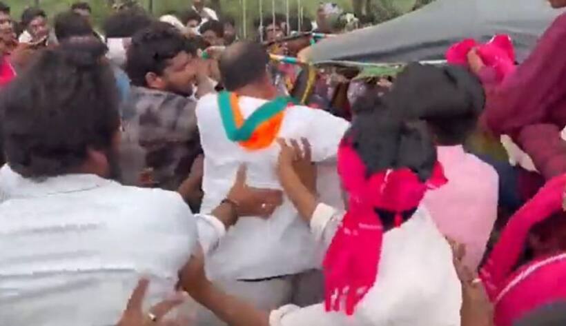 Sridhar Reddy : నల్గొండ బీజేపీ అధ్యక్షుడిపై బీఆర్ఎస్ కార్యకర్తల దాడి.. ఖండించిన కిషన్ రెడ్డి.. వీడియో వైరల్..
