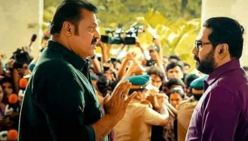 Suresh Gopi starrer Garudan collection report out earns 90 Lakhs in Cochin multiplexes hrk