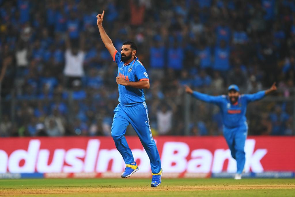 ICC World Cup 2023 INDvNZ Mohammed Shami help India to thrash New zealand by 70 runs and enter final ckm