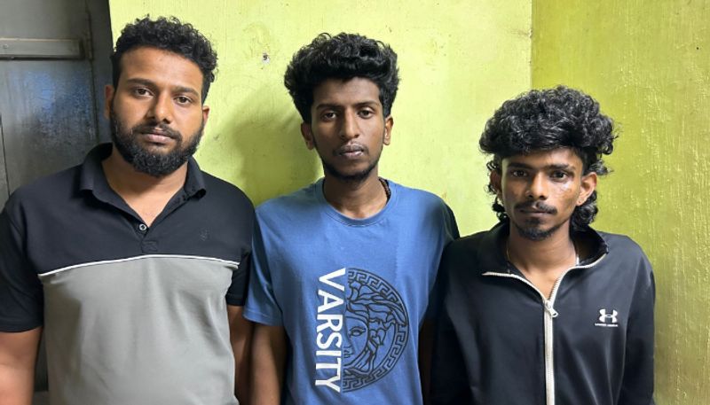 three youths arrested with ganja in thrissur vkv