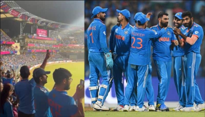 cricket Goosebumps! Wankhede erupts as over 32,000 fans sing Vande Mataram as India reach World Cup final (WATCH) osf