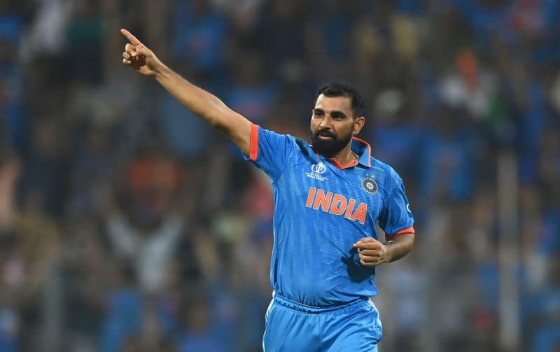 India vs New Zealand: Mohammed Shami becomes fastest to 50 wickets in icc ODI World Cup history RMA