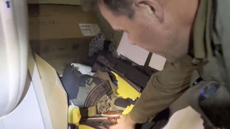 'Rifles, grenades in MRI lab..' IDF proves Hamas presence at Gaza's ...