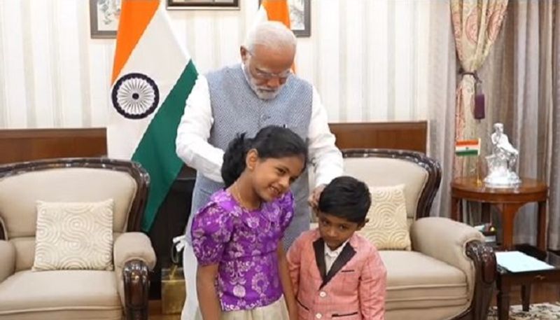 PM Narendra modi memorable moments with his young friends - bsb