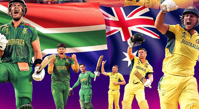 AUS vs SA Semi Final:  హోరాహోరీ పోరులో .. బ్యాటింగ్ ఎంచుకున్న దక్షిణాఫ్రికా.. ఇరు జట్ల వివరాలివే.. 