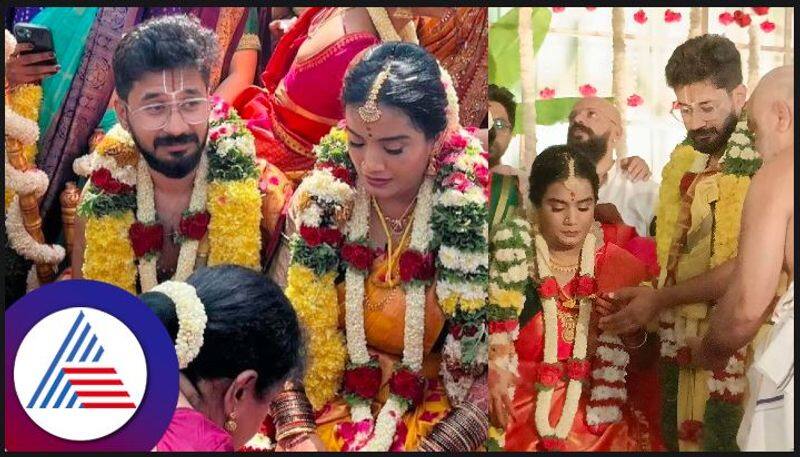 Kannada music director Vasuki Vaibhav ties knot with Brunda vikram vcs